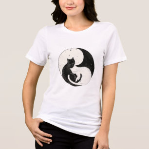 Yin Yang Cats - Hemelse Harmonie T-shirt