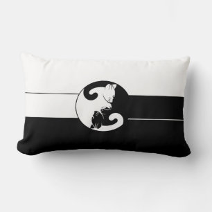Yin yang cats kussen