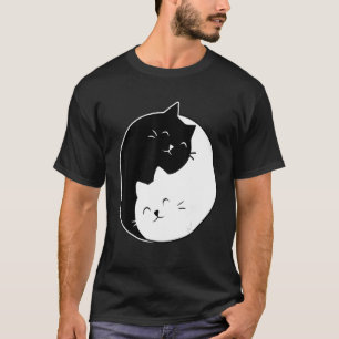Yin Yang Cats T-shirt