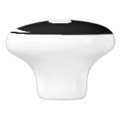 Yin Yang Ceramic Drawer Keramische Knop (Zijkant)