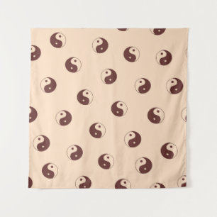 Yin Yang China Hand getrokken Wandkleed