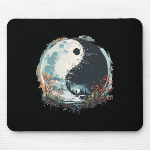 Yin Yang Chinese cultuur meditatie yoga taoïstisch Muismat