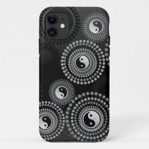 Yin Yang-cirkels van balans op maat iPhone 11 Hoesje