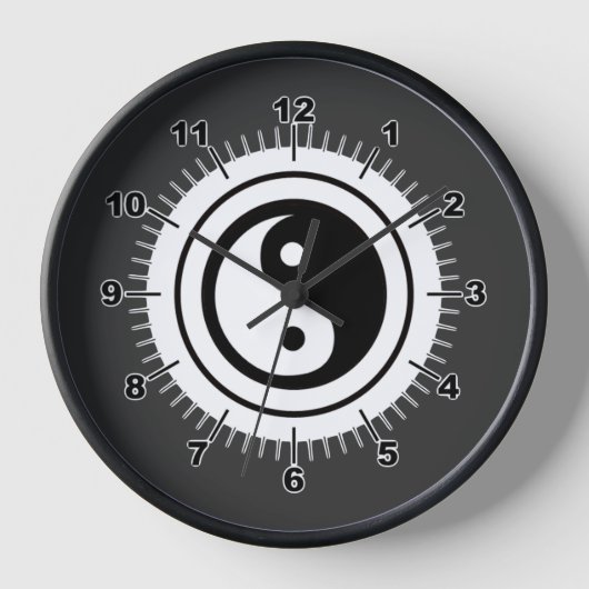 Yin Yang Clock (Voorkant)