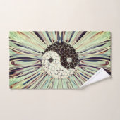 Yin Yang Color Splash (Serviette à main)