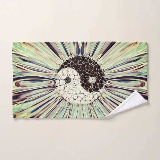 Yin Yang Color Splash (Serviette à main)