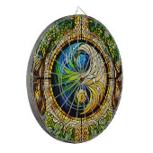 Yin Yang Dartboard Dartbord (Voorkant Links)
