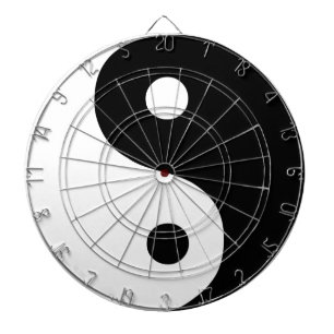 yin yang dartbord