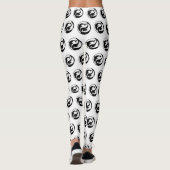 Yin Yang Dolphins-Leggings Leggings (Achterkant)