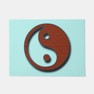 Yin Yang door Shirley Taylor Deurmat