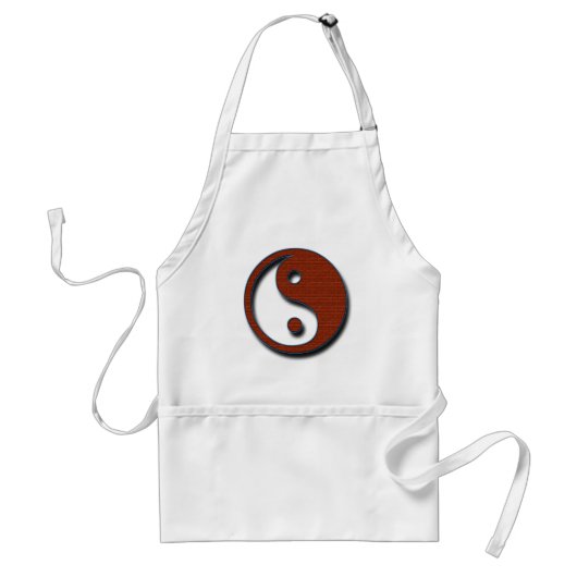 Yin Yang door Shirley Taylor Standaard Schort (Voorkant)