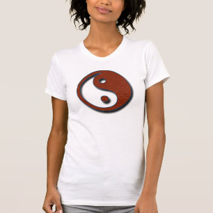 Yin Yang door Shirley Taylor T-shirt