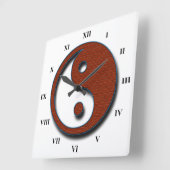 Yin Yang door Shirley Taylor Vierkante Klok (Hoek)