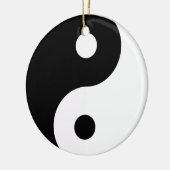 Yin Yang double face ornement rond (Gauche)