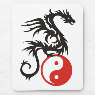 Yin & Yang Draak Muismat