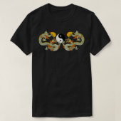 Yin Yang Dragon 2 T-shirt (Design voorkant)