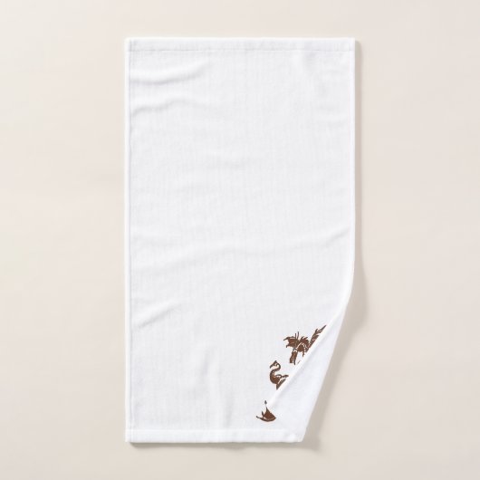 Yin Yang Dragons (Serviette à main)