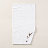 Yin Yang Dragons Bad Handdoek (Handdoek)