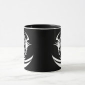yin yang dragons café tasse (Centre)