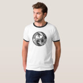 Yin Yang Dragons T-shirt (Voorkant volledig)