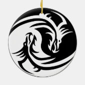 yin yang draken ornament (Achterkant)