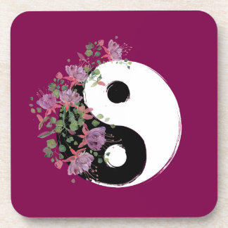 Yin Yang Drank Onderschalen Bier Onderzetter