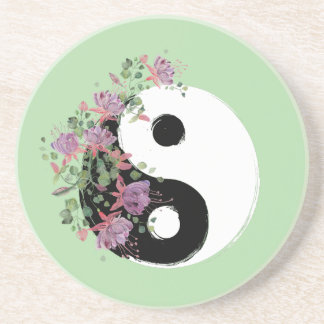 Yin Yang Drink Sandstone Coasters Zandsteen Onderzetter