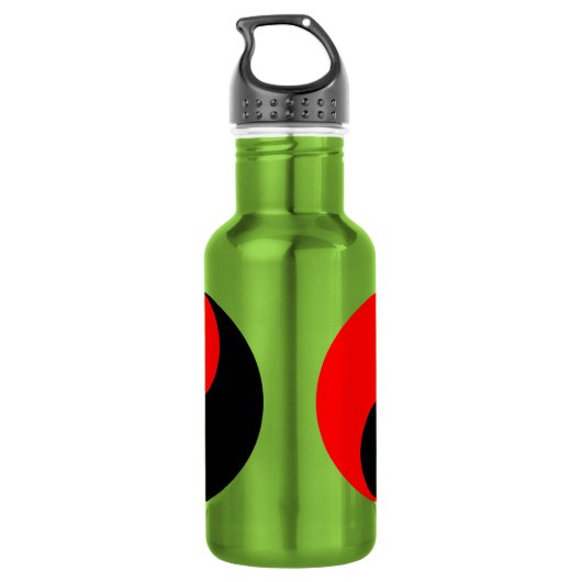 "YIN YANG" (dubbelzijdig) Waterfles (Achterkant)