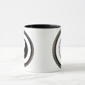Yin Yang Emblem Cup Mok (Midden)