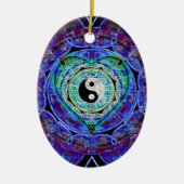 Yin Yang Energy Flow Keramisch Ornament (Voorkant)