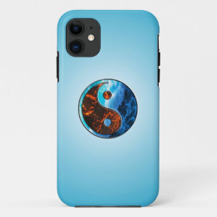 Yin Yang - Feu et Eau - iPhone / coque ipad