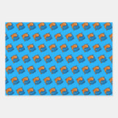 Yin Yang Fish Cartoon Pattern Inpakpapier Vel (Voorkant)