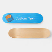 Yin Yang Fish Cartoon Skateboard (Horizontaal)