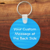 Yin Yang Fish Cartoon Sleutelhanger (Achterkant)