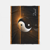 Yin Yang Fleece Blanket (Voorkant)