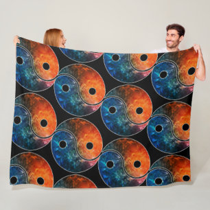 Yin Yang ☯ Fleece Blanket