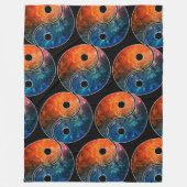 Yin Yang ☯ Fleece Blanket Deken (Voorkant)