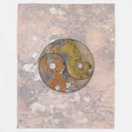 Yin Yang Fleece Deken
