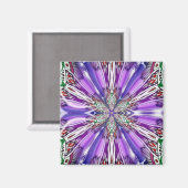 Yin Yang Flower Magneet (Voorkant / Achterkant)