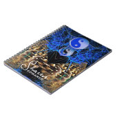 Yin Yang Fractal Vision Notitieboek (Linkerzijde)