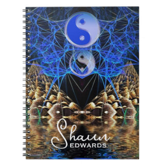 Yin Yang Fractal Vision Notitieboek