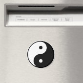 Yin Yang Fridge Magnet Magneet (Insitu (Vaatwasser))