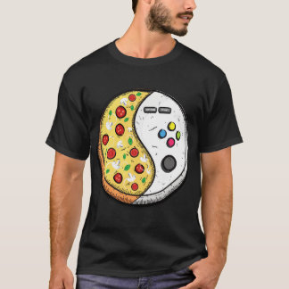 Yin Yang Gaming en Pizza voor Gamers en Jongen T-shirt