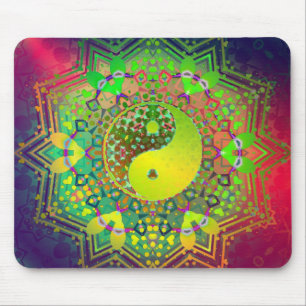 Yin Yang Geometry Balance Mousepad Muismat