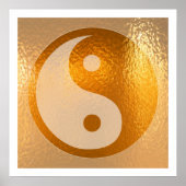 YIN YANG Gold Poster YingYang (Devant)