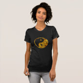 Yin & Yang GOLD T-shirt (Voorkant volledig)