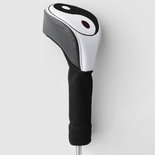 Yin Yang Golfheadcover (Schuin)