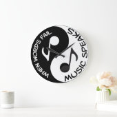 Yin yang grote klok (Huis)