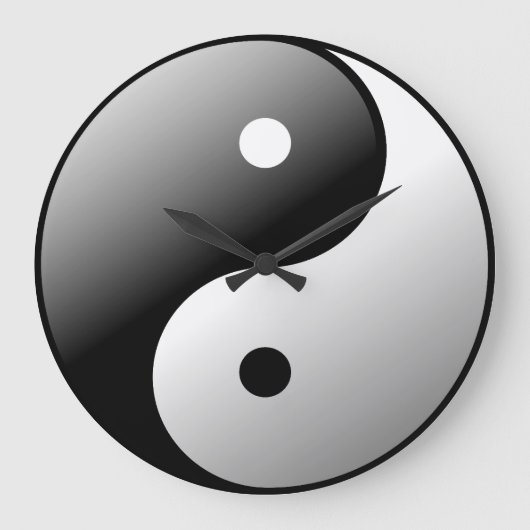 Yin Yang Grote Klok (Voorkant)