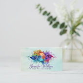 Yin Yang - Harmonieuze stroom Visitekaartje (Staand voorkant)